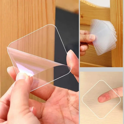 Protection Rectangle Container Portable Face Masks Disposable Storage Box Mask Storage Case Transparent Powder Puff Case
