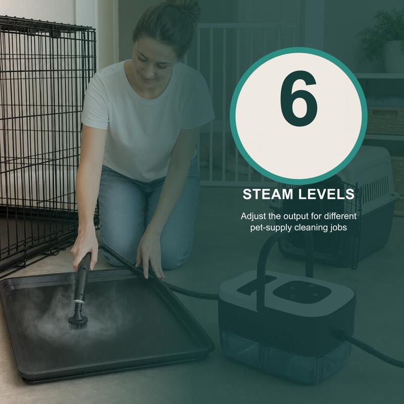 PawSteam™ – High-Temperature Pet Home Steam Cleaner