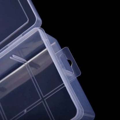 Large-Capacity Transparent Plastic Cosmetics Storage Box Holder Case Display Organizer Container Small Accessory